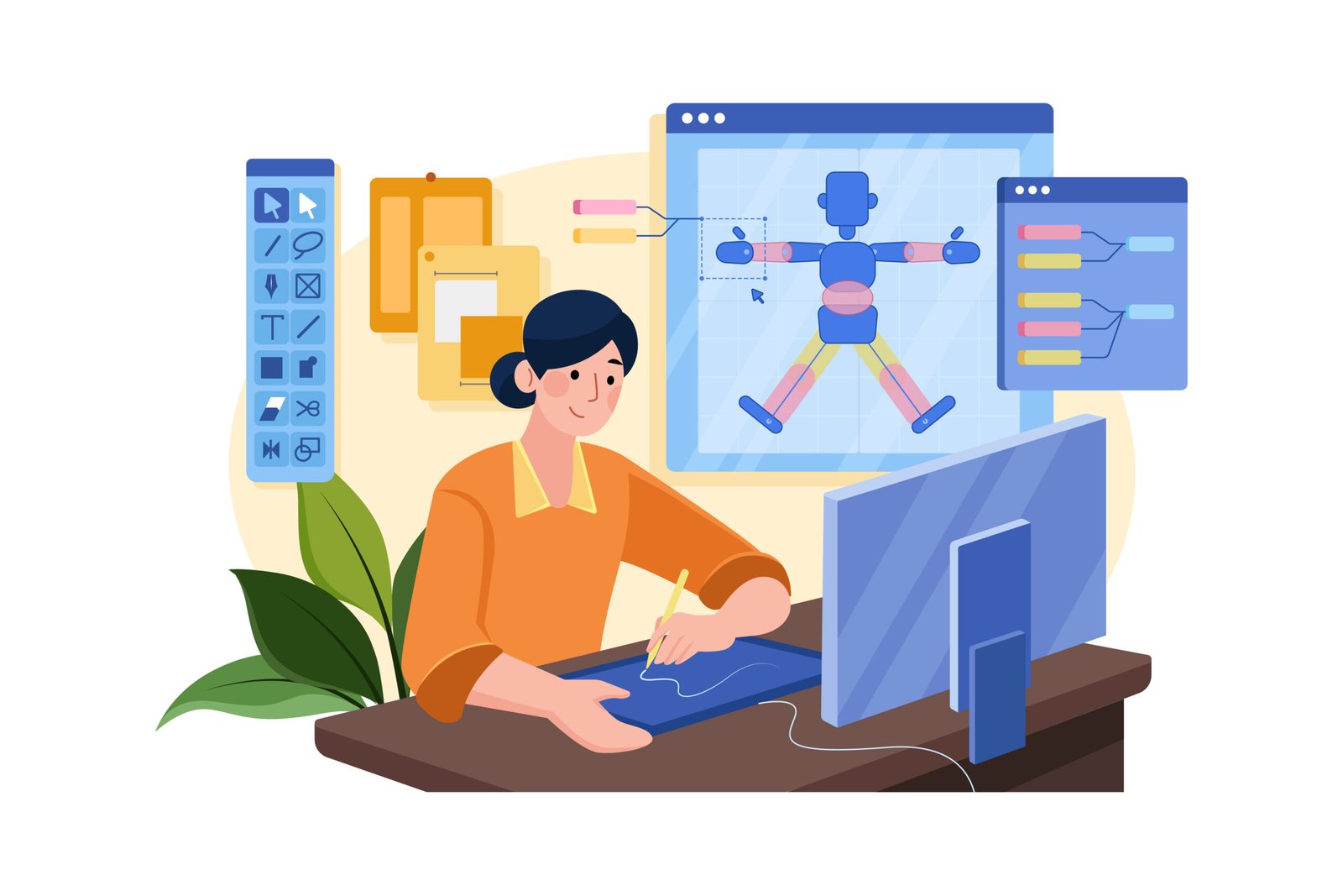 2D animation process