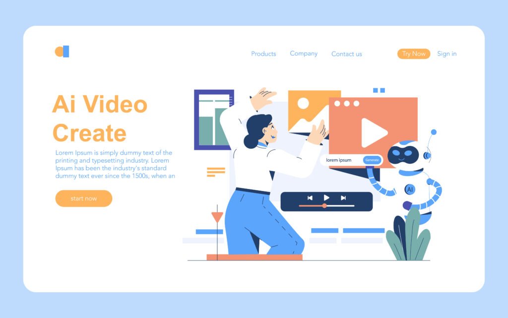 AI video and 2D animation