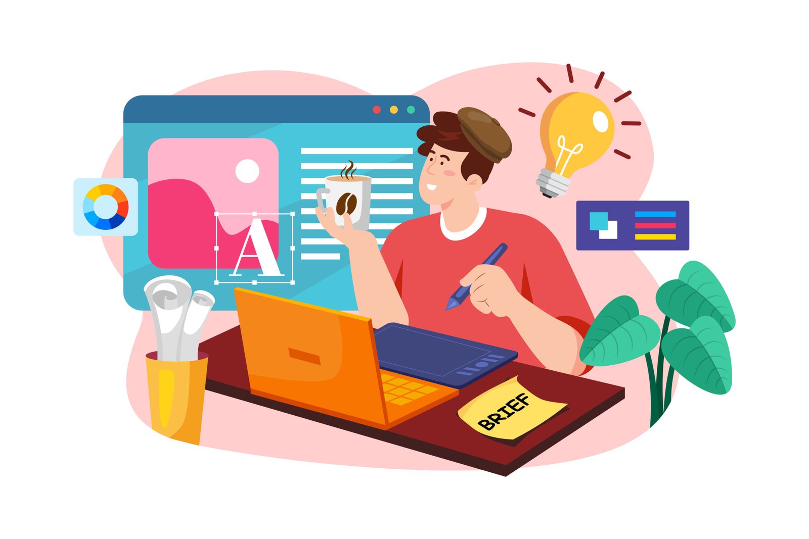 How Graphic Design Shapes First Impressions Online